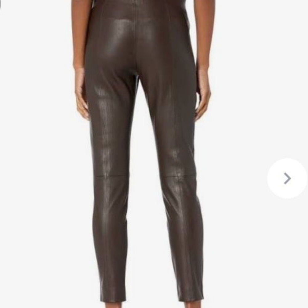 Vince Leather Pants - Picture 2 of 9